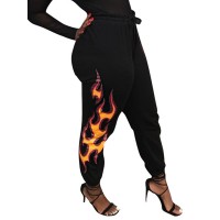 Print Loose Fashion Women's Casual Pants