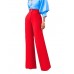 Floor Length Pocket Women's Casual Pants