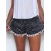 Women's Cute Tassel Beach Shorts