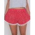 Women's Cute Tassel Beach Shorts