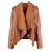 Punk Style Lapel PU Jacket