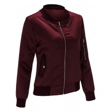 Casual Solid Color Jacket