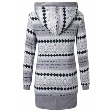 Women's European-American Floral with Cap Cool Coat Women's European-American Floral with Cap Cool Coat