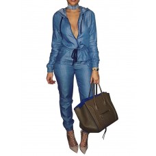 Denim Slim Women's Jumpsuits